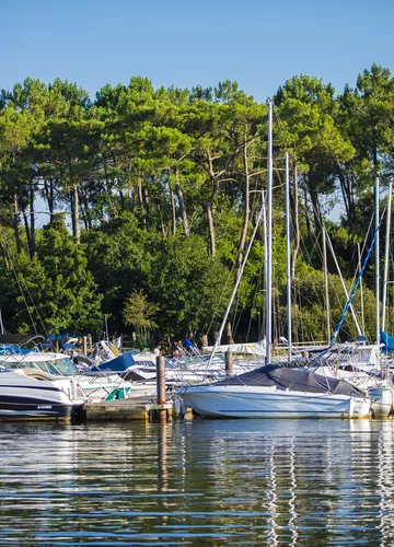 Le port de plaisance de Sanguinet