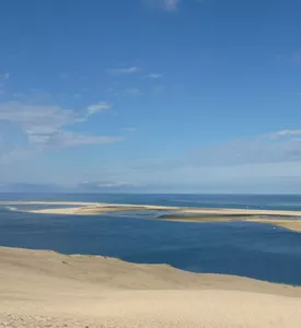 A vélo jusqu'à la dune du Pilat