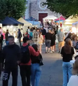 Marché nocturne à Parentis-en-Born
