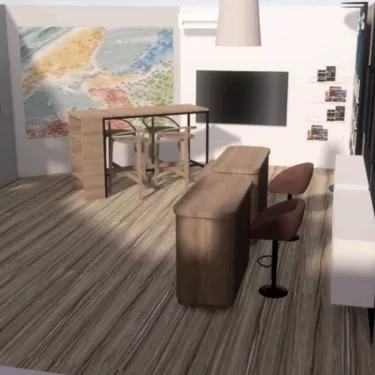 Intérieur des bureaux 3D de Biscarrosse-Plage Intérieur des bureaux 3D de Biscarrosse-Plage