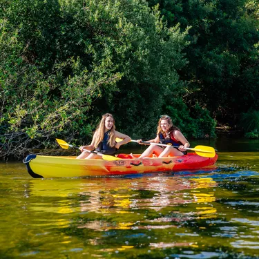 Sortie en canoë à Gastes, près de Biscarrosse