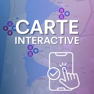 Carte interactive de Biscarrosse et des Grands Lacs Carte interactive de Biscarrosse et des Grands Lacs