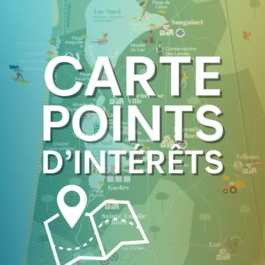 La carte touristique de Bisca Grands Lacs La carte touristique de Bisca Grands Lacs