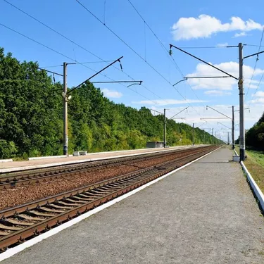 La gare de la Hume près de Biscarrosse La gare de la Hume près de Biscarrosse