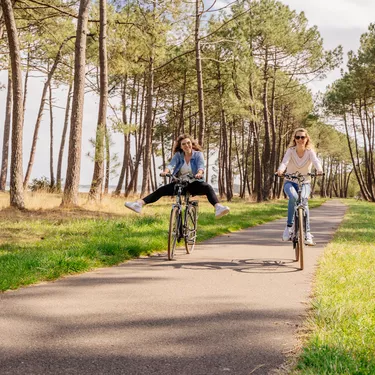 Week-end à vélo à Biscarrosse, dans les Landes