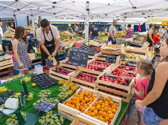 Marché estival