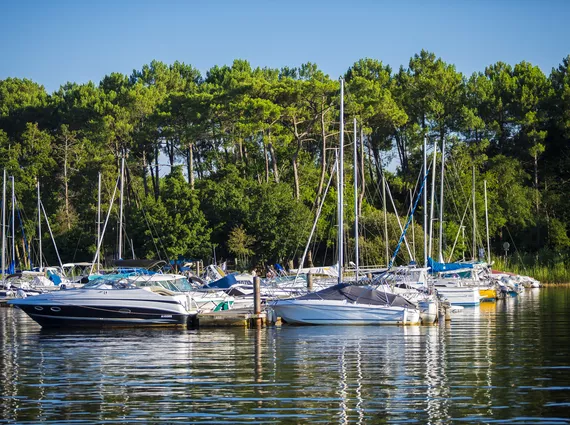 Le port de plaisance de Sanguinet