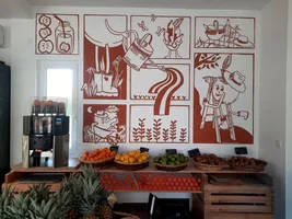 Primeurs de Garonne fresque