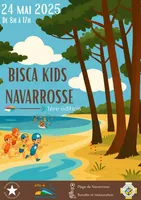 affiche compétition Bisca Kids Navarrosse 24 mai 2025