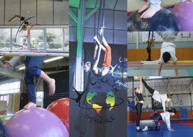 Stage de cirque avec l'école de cirque Cirk' En Sphère Stage de cirque avec l'école de cirque Cirk' En Sphère