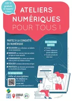 AFFICHE ATELIERS NUMERIQUES CCGL