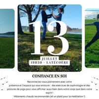 Post Carrousel Instagram conseils Yoga bien-être minimaliste et moderne blanc et noir - 2
