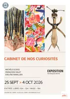 Exposition : Cabinet de nos curiosités