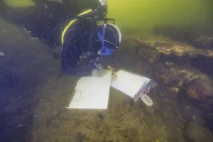 La fouille subaquatique à Sanguinet