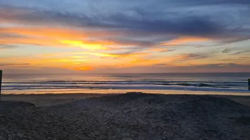 DUBERGE ocean coucher de soleil
