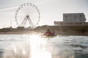 Marche aquatique Biscarrosse océan 3