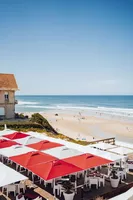 Resto de la plage vue Resto de la plage vue